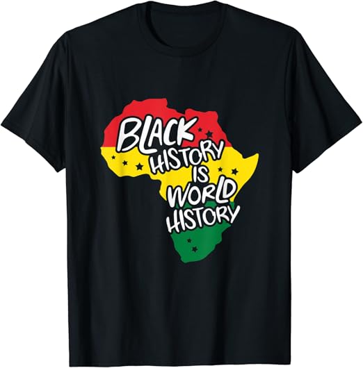 Black History Is World History Shirt, I am Black History